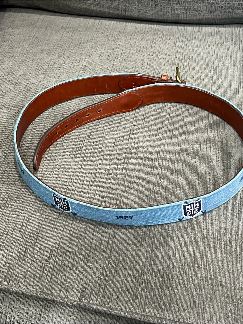 Smathers & Branson hand stitched